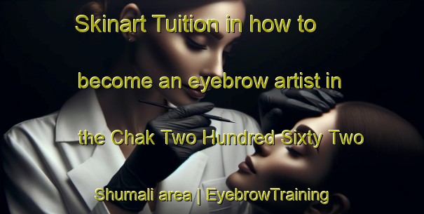 Skinart Tuition in how to become an eyebrow artist in the Chak Two Hundred Sixty Two Shumali area | EyebrowTraining | EyebrowClasses | SkinartTraining-Pakistan